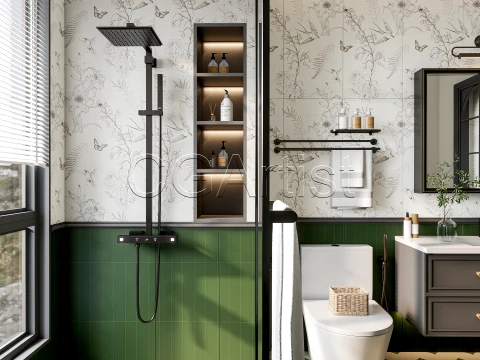 Modern bathroom 63 3D Model
