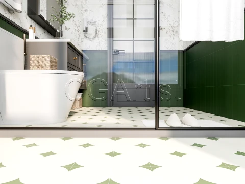 Modern bathroom 63 3D Model