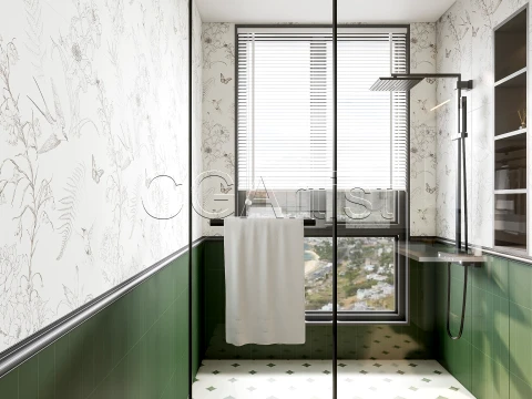 Modern bathroom 63 3D Model