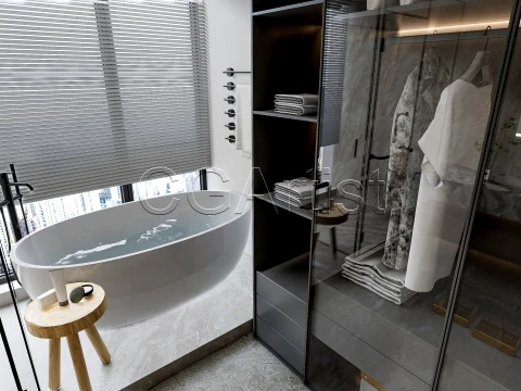 Modern bathroom 64 3D Model