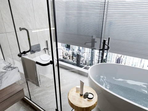 Modern bathroom 64 3D Model