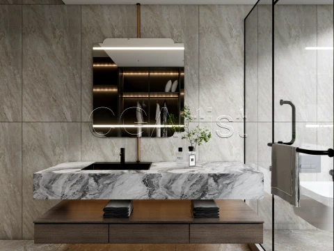 Modern bathroom 64 3D Model