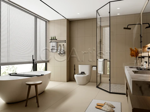 Modern bathroom 79 3D Model