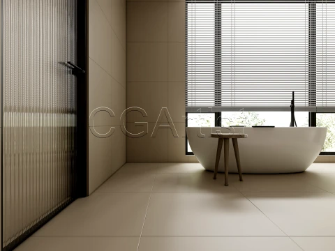 Modern bathroom 79 3D Model