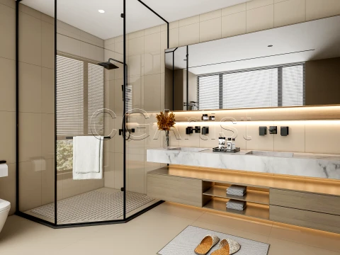 Modern bathroom 79 3D Model