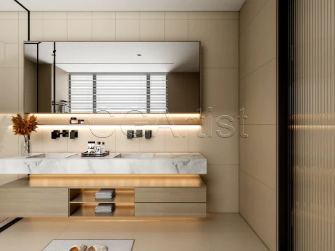 Modern bathroom 79 3D Model