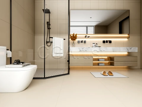 Modern bathroom 79 3D Model