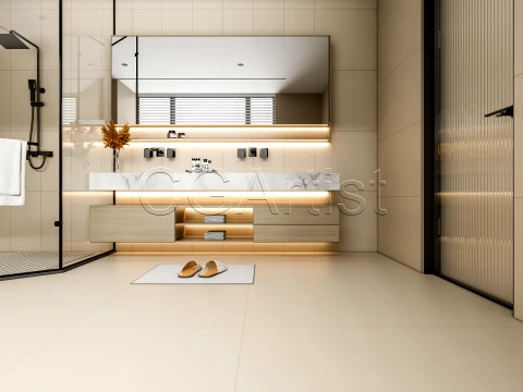 Modern bathroom 79 3D Model