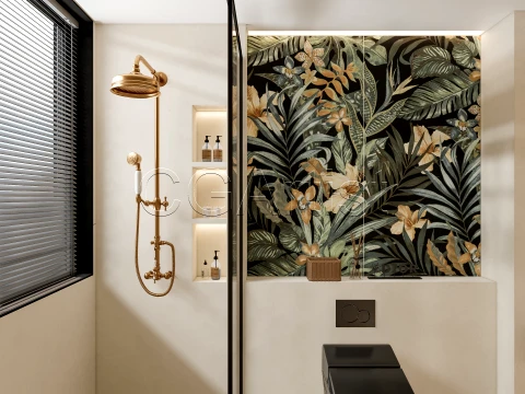 Modern bathroom 81 3D Model