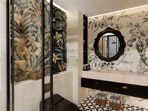 Modern bathroom 81 3D Model