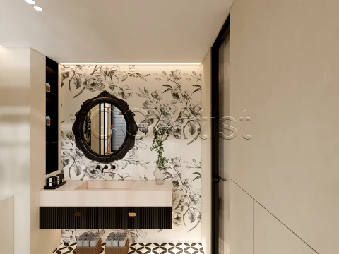 Modern bathroom 81 3D Model