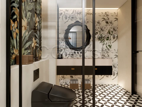 Modern bathroom 81 3D Model