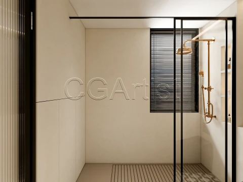 Modern bathroom 81 3D Model