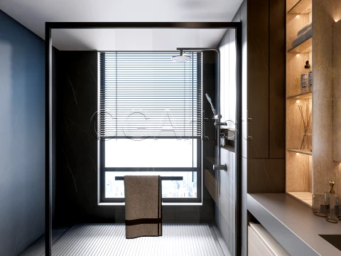 Modern bathroom 94 3D Model