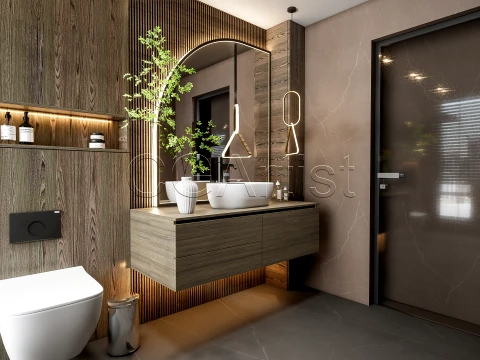 Modern bathroom 97 3D Model