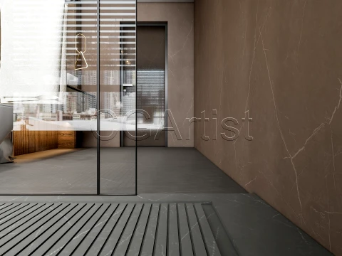 Modern bathroom 97 3D Model