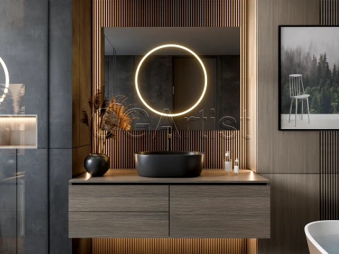 Modern bathroom 99 3D Model