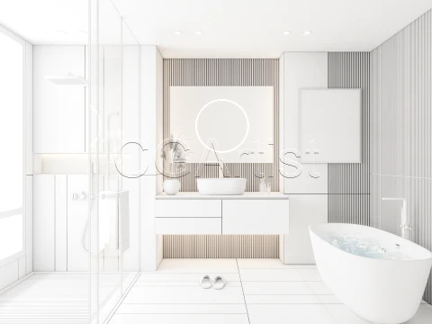 Modern bathroom 99 3D Model