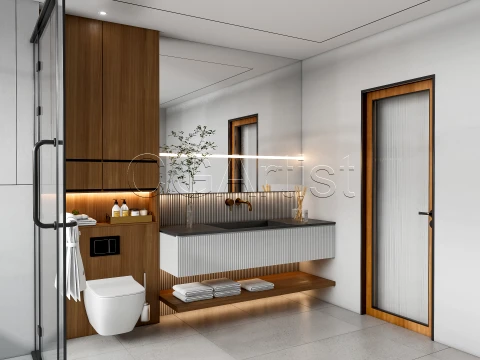 Modern bathroom 101 3D Model