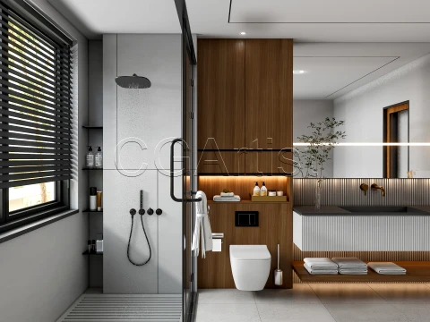 Modern bathroom 101 3D Model