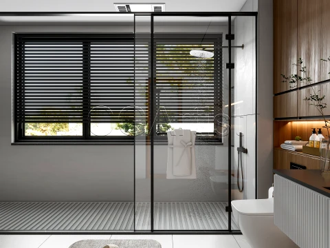 Modern bathroom 101 3D Model