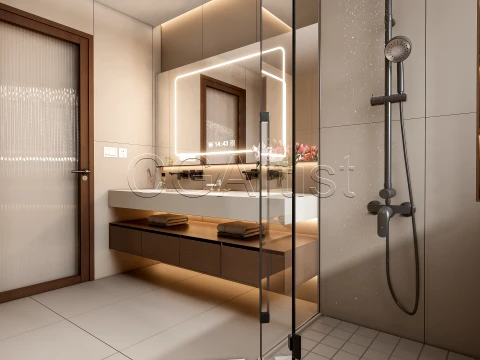 Modern bathroom 103 3D Model