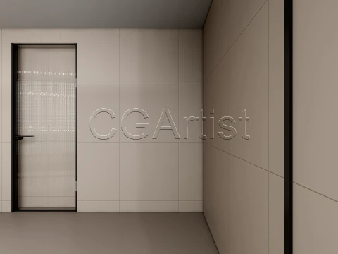 Modern bathroom 107 3D Model