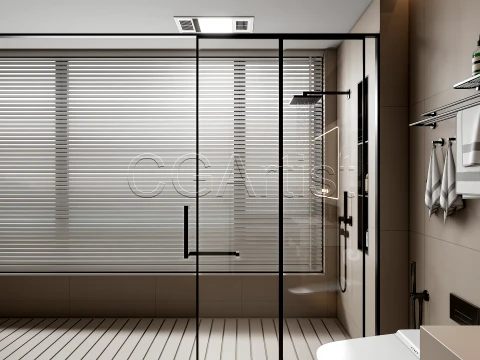 Modern bathroom 107 3D Model