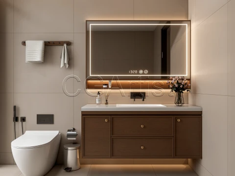 Modern bathroom 109 3D Model
