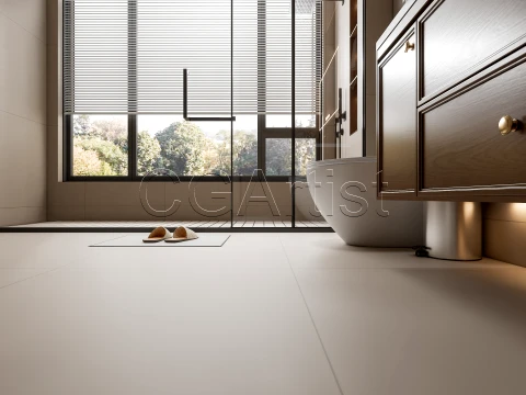 Modern bathroom 109 3D Model