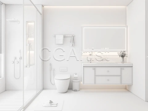 Modern bathroom 109 3D Model