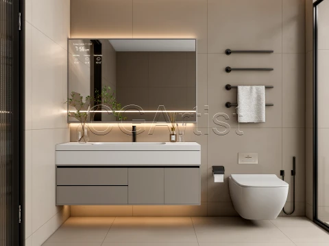 Modern bathroom 110 3D Model