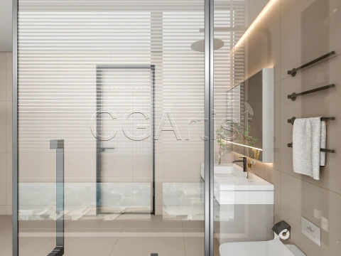 Modern bathroom 110 3D Model
