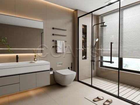 Modern bathroom 110 3D Model