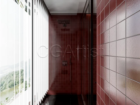 Modern bathroom 111 3D Model