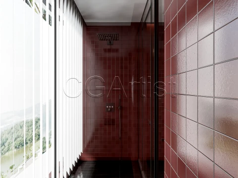 Modern bathroom 111 3D Model