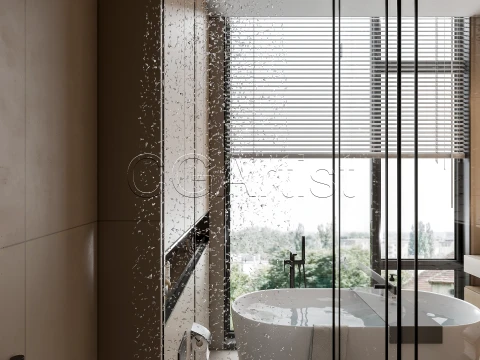 Modern bathroom 112 3D Model