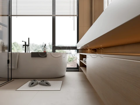 Modern bathroom 112 3D Model