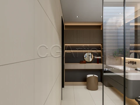 Modern bathroom 113 3D Model