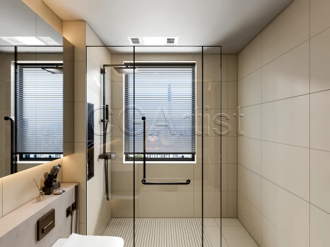Modern bathroom 113 3D Model