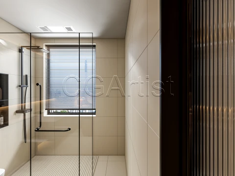 Modern bathroom 113 3D Model