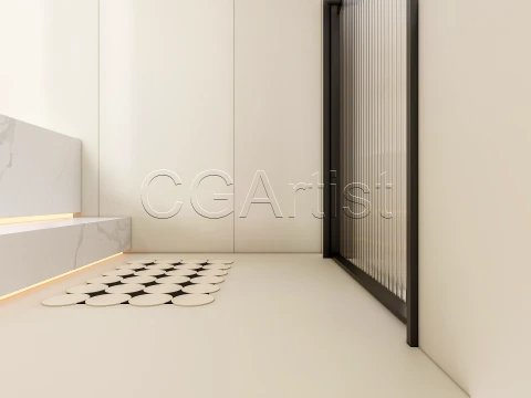 Modern bathroom 115 3D Model