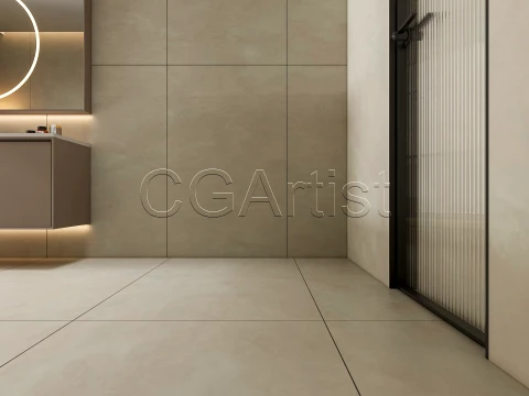 Modern bathroom 116 3D Model