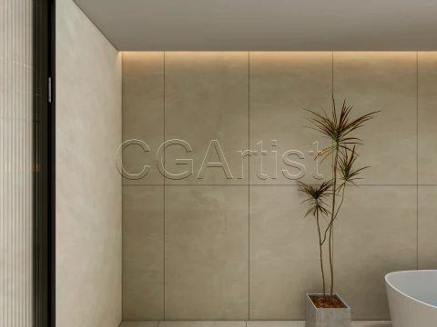 Modern bathroom 116 3D Model
