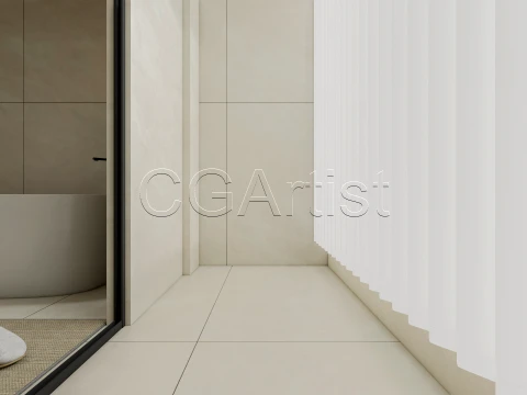 Modern bathroom 116 3D Model