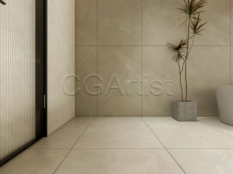 Modern bathroom 116 3D Model