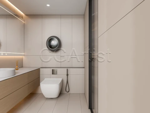 Modern bathroom 117 3D Model