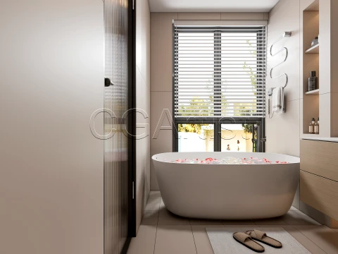 Modern bathroom 117 3D Model