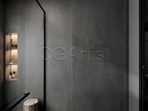 Modern bathroom 118 3D Model