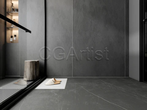 Modern bathroom 118 3D Model